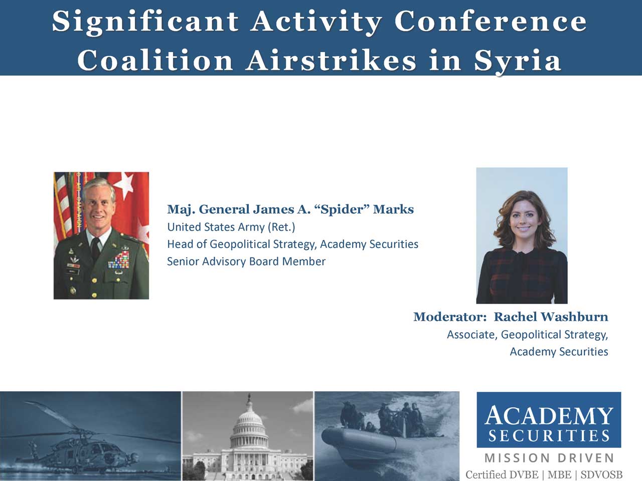 Significant Activity Conference Coalition Airstrikes in Syria